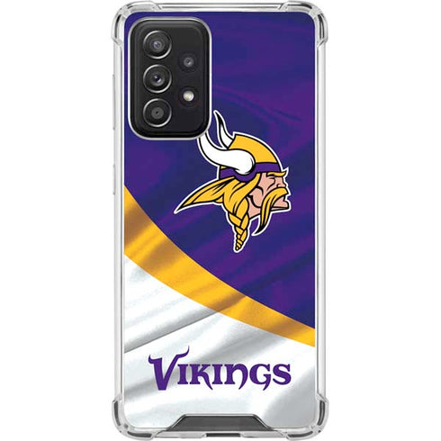 NFL Minnesota Vikings Galaxy A52 5G Clear Case
